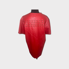 Load image into Gallery viewer, Faux Red Leather Shirt
